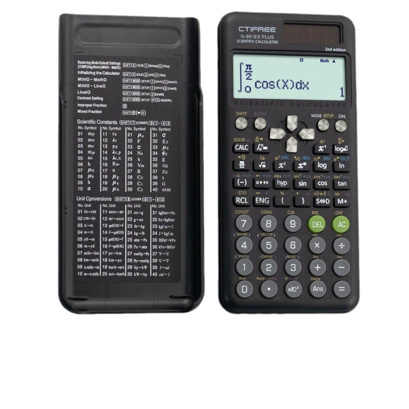 Scientific Calculator - CTIFREE 991 991ES PLUS